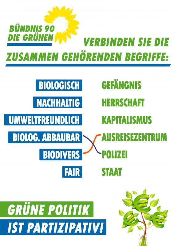 Die Grünen. Grüne politik ist partizipativ!