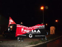 Protestaktion gegen LIDL-Filiale in Bochum-Laer am 19.12.2011
