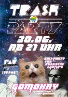 Plakat Trash Party Wilhelmsburg 30.06.17 