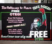Neues Wandbild in Belfast fordert die Freilassung von Otegi 
