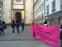 Protest gegen Kirche-in-Not