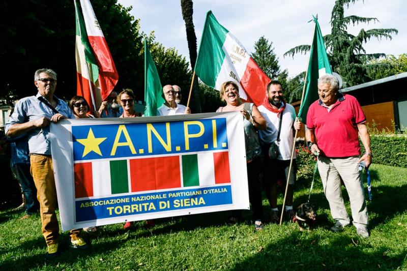 Antifa-Demo, 4.9.2016 in Chianciano, (Fotografo: Carlo Pellegrini)