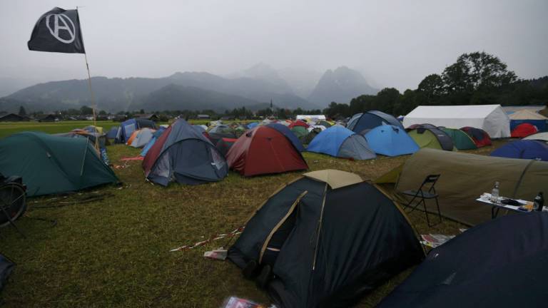 Camp in Elmau