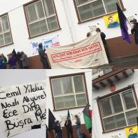 Köln: Kundgebung vor dem türkischen Generalkonsulat