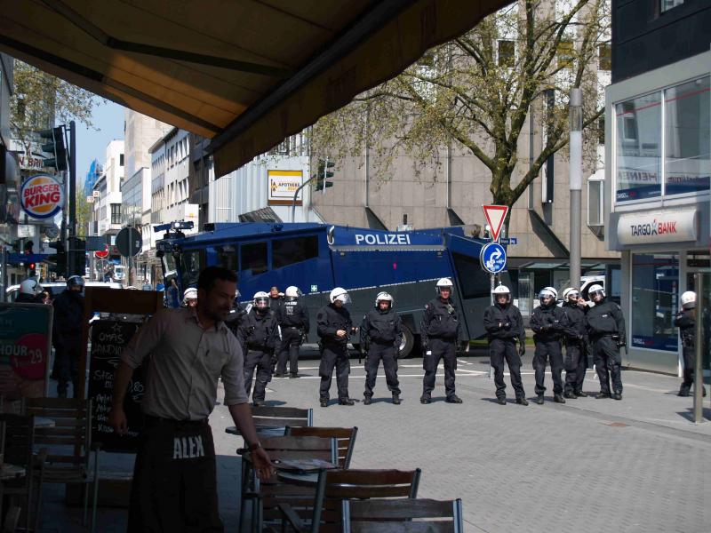 Polizei am Südring