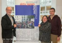 Das Team der Koordinierungsstelle für Vielfalt, Toleranz und Demokratie im Rathaus Dortmund.