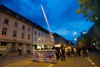Nächtliches Tanzvergnügen am 8. Juni 2013 in Aarau
