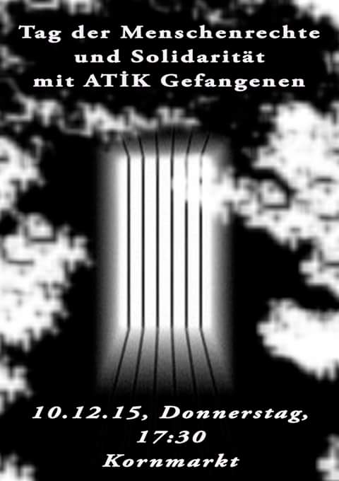 Tag der Menschenrechte und Solidarität mit ATIK-Gefangenen