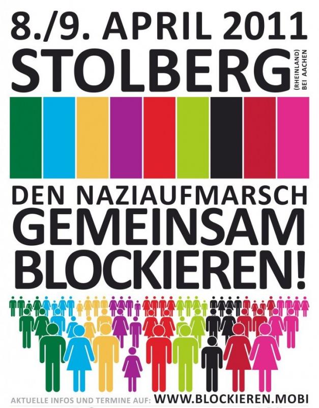 Stolberg: gemeinsam blockieren!