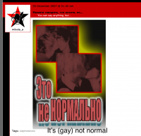 Support for homophobic and sexist activist by some anarchist collectives in Belarus 1
