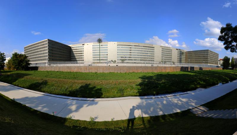 Der Wasserschaden, der durch abmontierte Hähne im BND-Neubau verursacht wurde, beläuft sich auf rund 1 Million Euro Foto: picture alliance / 360-Berlin