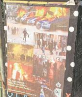  Mit solchen Postern rufen Chaoten in Kreuzberg und Neukölln zu weiteren Attacken gegen Polizisten auf