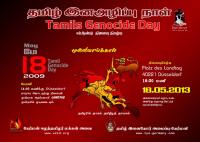 Flyer„Tamils Genocide Day“ 