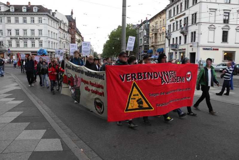 Am Bismarck-Platz angekommen