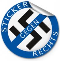 Sticker gegen Rechts 2012