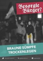 Plakat 2016: Braune Sümpfe trockenlegen