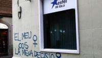 Barcelona, Spanien: bischöflicher Radiosender angegriffen