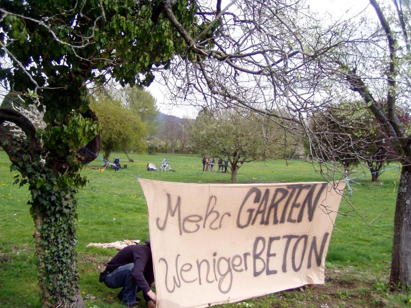 Mehr Garten weniger Beton!