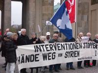 Kundgebung gegen US-Angriff auf Syrien in Berlin 9