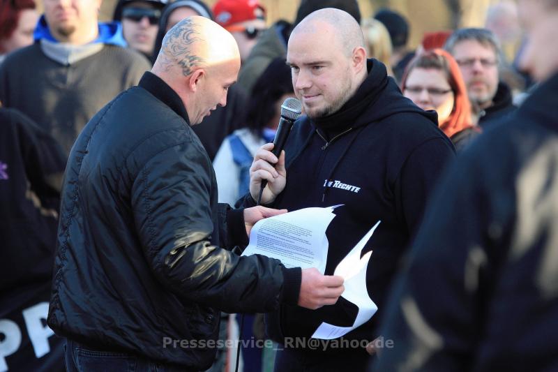 Nico Grunewald (links) und Ingo Zimmermann (rechts)Foto: 19.12.2015 Burg