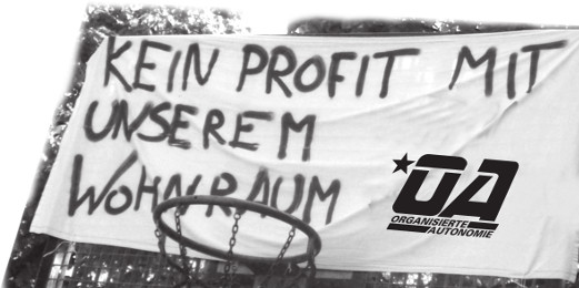 Kein Profit mit unserem Wohnraum