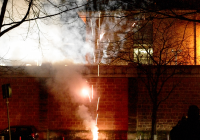 Feuerwerk für die Gefangenen