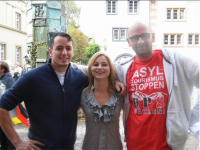 Ignaz, Michael Viehmann (Kassel) und Sabrina Grellmann (Villingen-Schwennngen)