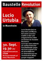 Lesereise Lucio Urtubia Mannheim Flyervorderseite
