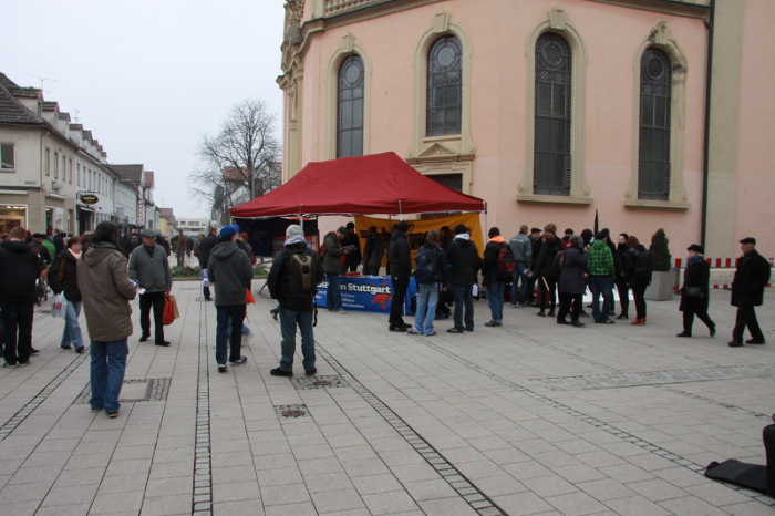 Kundgebung Ludwigsburg