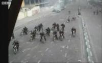 motorbike riot police