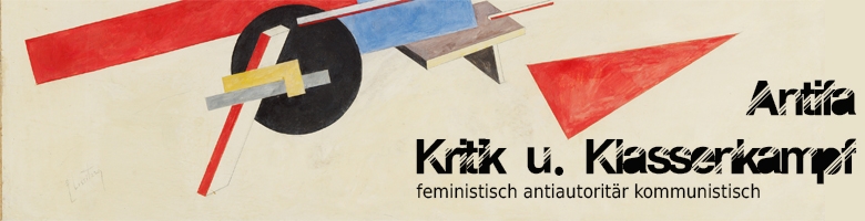 Banner der Antifa, Kritik und Klassenkampf