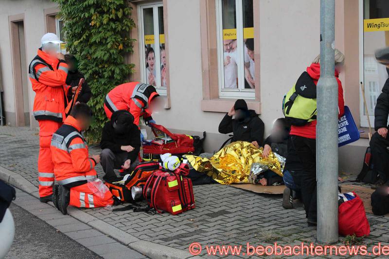 Widerstand gegen NPD Bundesparteitag in Weinheim 17