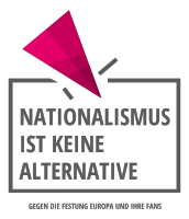 Nationalismus ist keine Alternative Logo Kampagne