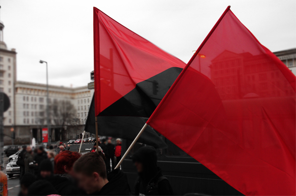 Lenin-Liebknecht-Luxemburg-Demo