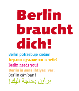 Berlin braucht dich!