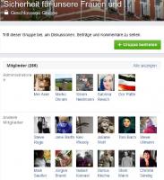 Facebookgruppe ''Sicherheit für unsere Frauen und Kinder in Beierfeld''