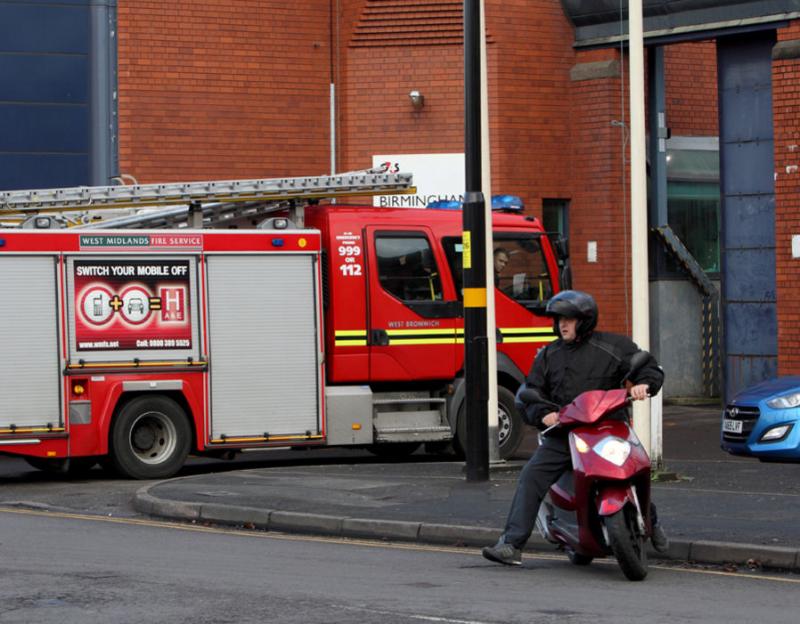 Birmingham - Prison Riot - Fire Brigade