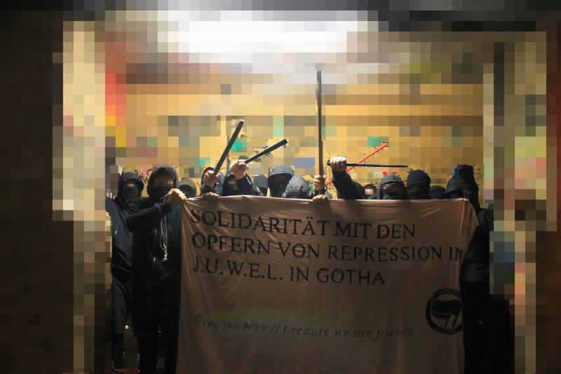 Solidarität mit den Opfern von Repression im J.U.W.E.L.