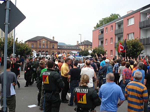 Blockade Poststraße