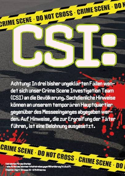 CSI: Den Tätern auf der Spur