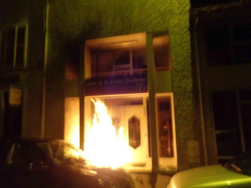 Pau, France: Arson attack on Christian Science church building