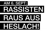 Rassisten raus aus Stuttgart-Heslach!