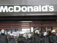 Blockupy Mc Donalds