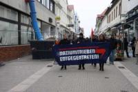 Spontan Demonstration in Ludwigsburg