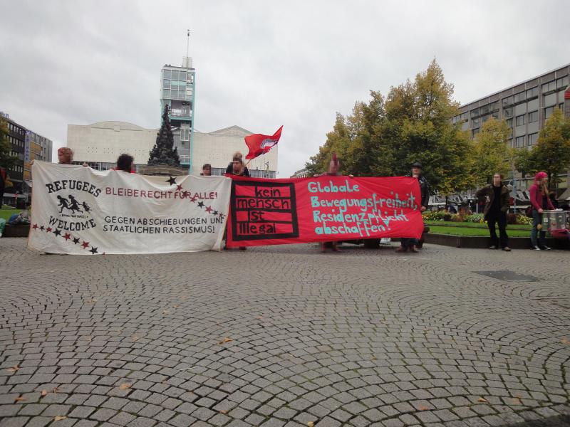 Kundgebung am Paradeplatz