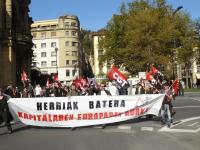 Anarchosyndikalistische Demonstration in Donostia