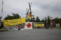 AktivistInnen machen Urananreicherungsanlage dicht