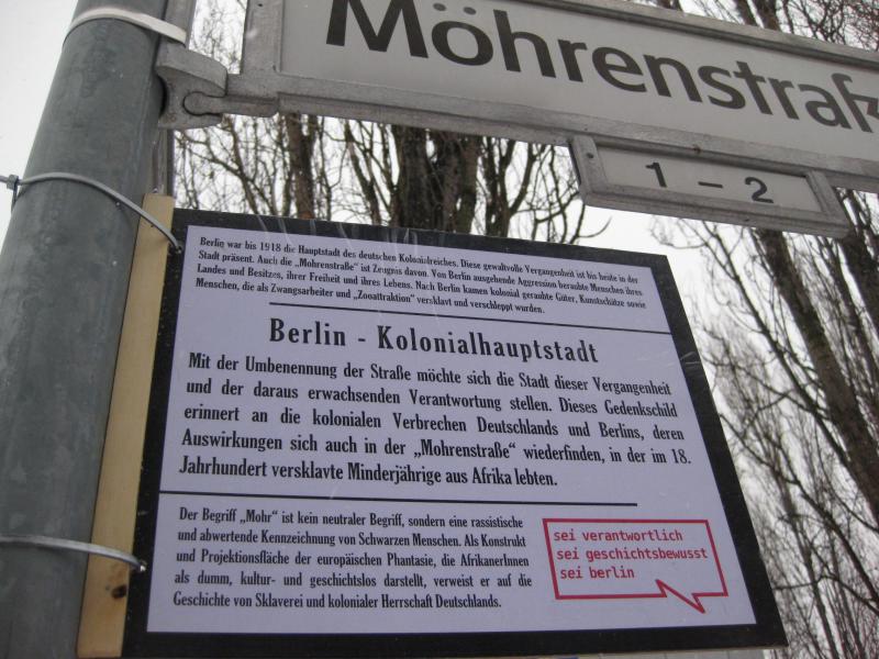 Möhrenstraße Berlinschild 2014