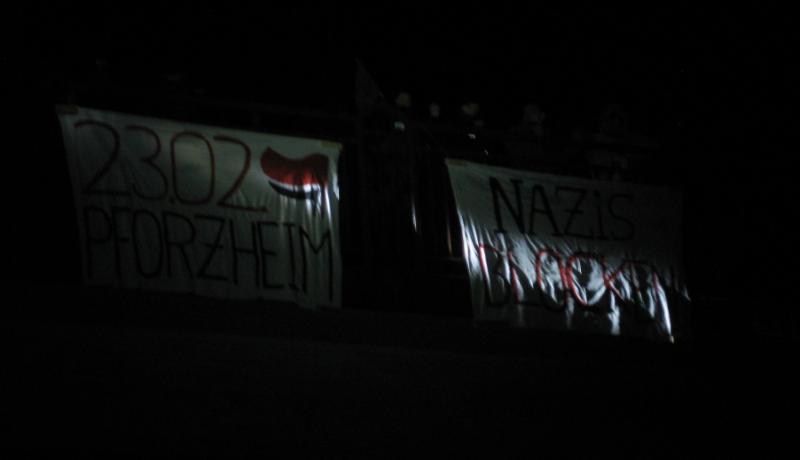 23.02 Pforzheim. Nazis blocken! (1)