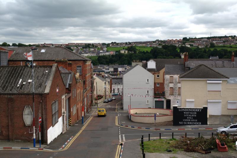 Protestantisches Viertel in Derry